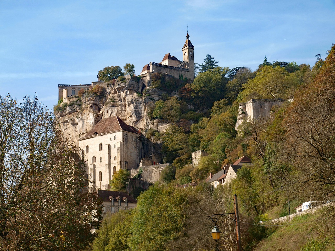 rocamadour france medieval free photo