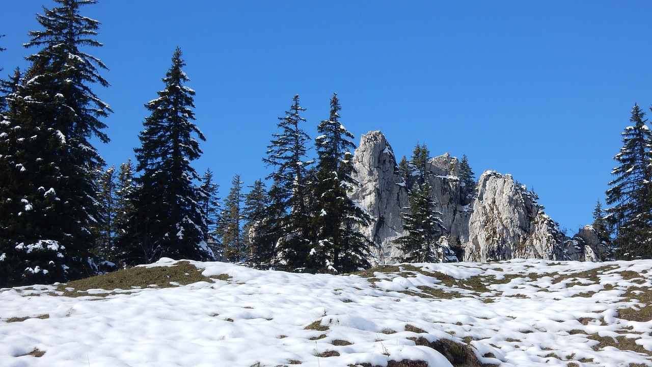 rock landscape sky free photo