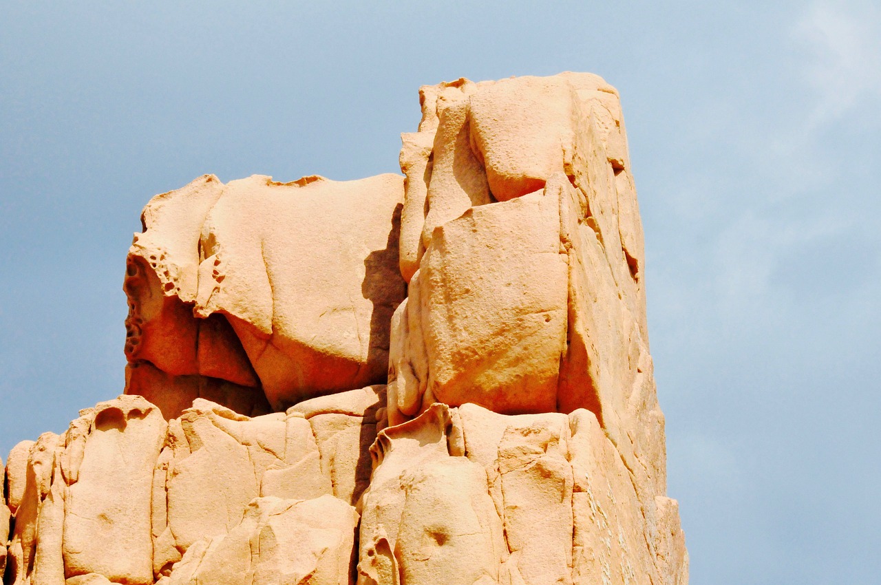 rock red sardinia free photo