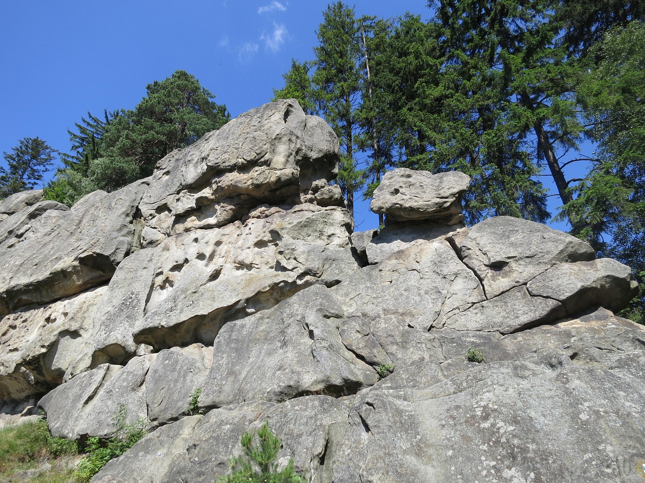 rock rocks nature free photo