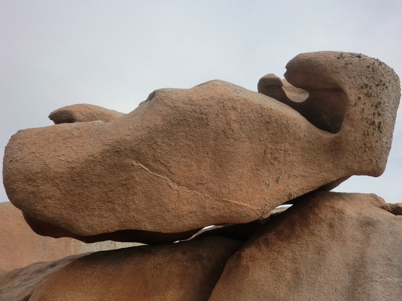 rock brittany sea free photo