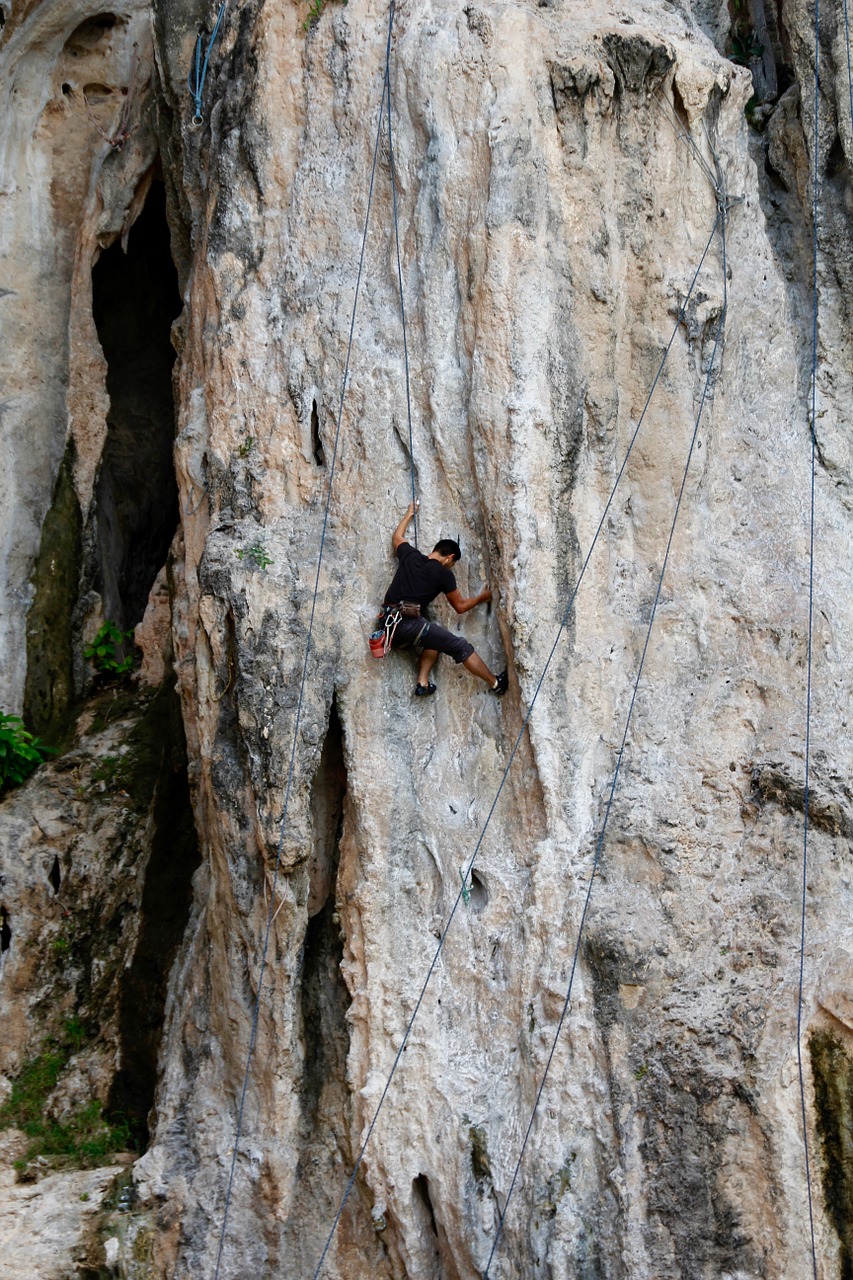 rock stone mountaineer free photo