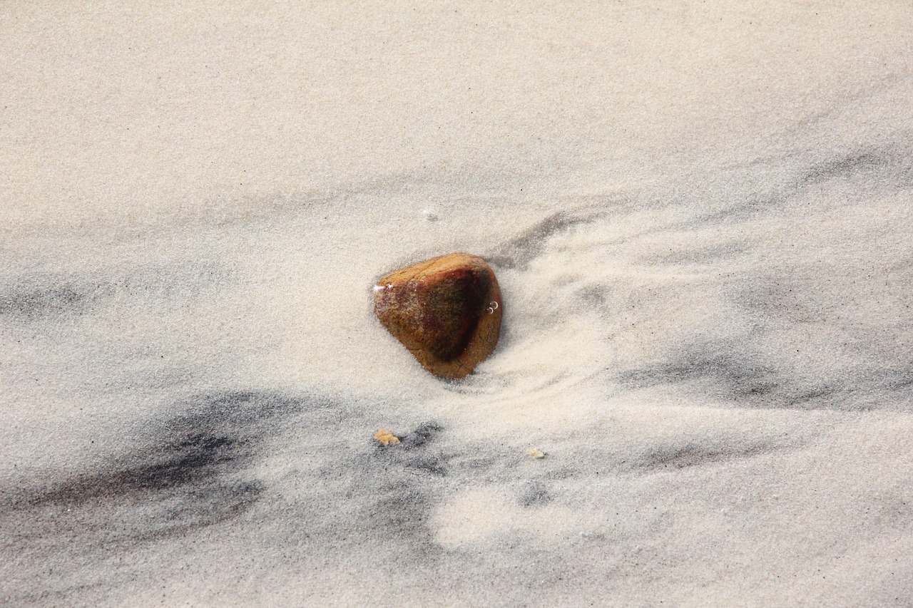 rock stone beach free photo