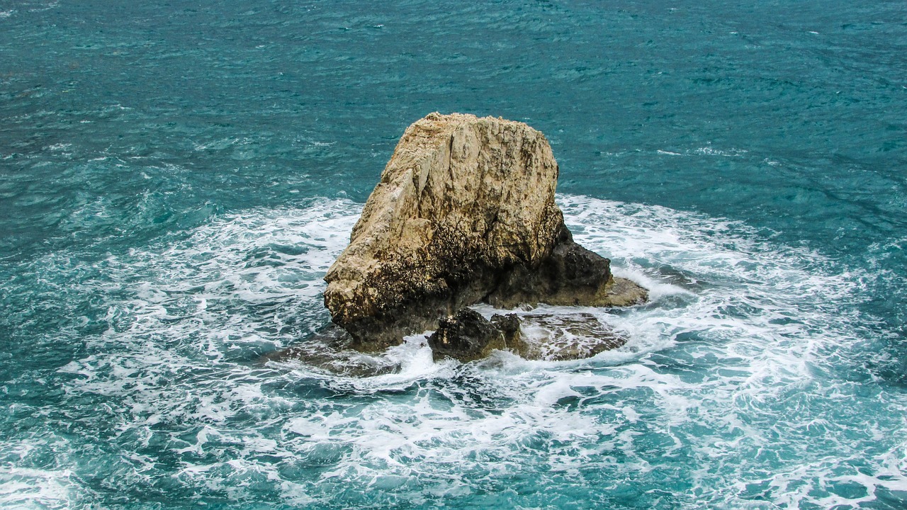 ayia napa rock sea free photo