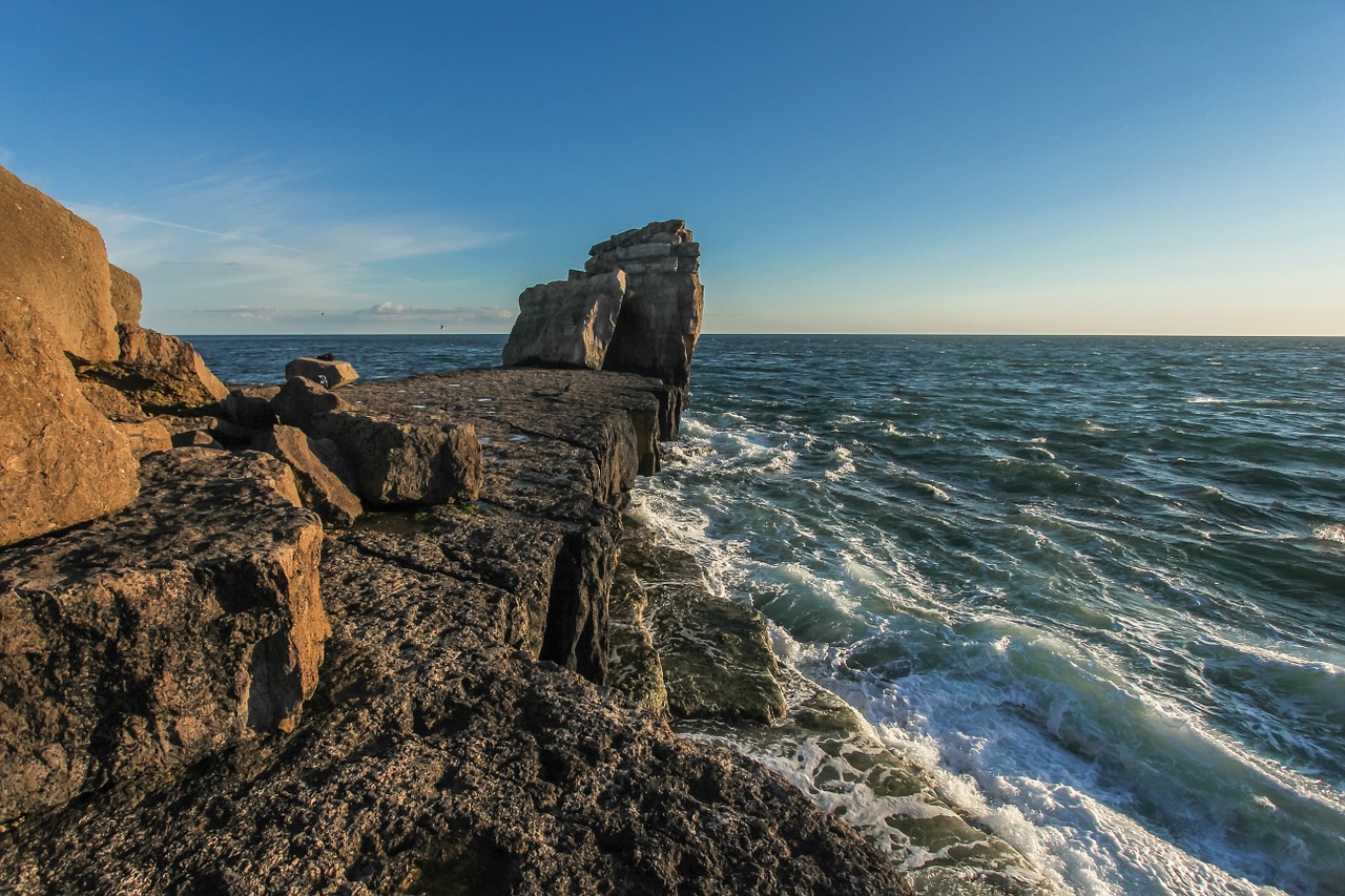 rock ocean portand free photo