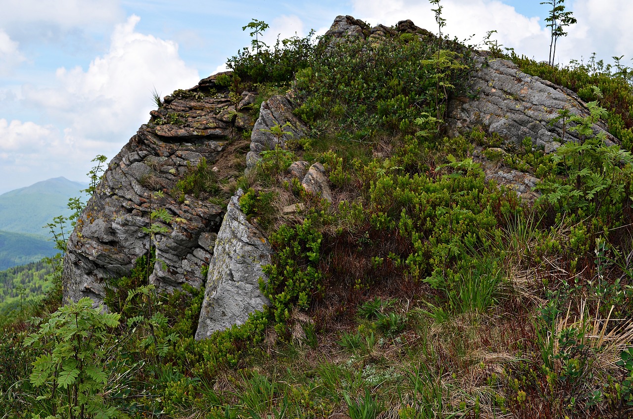 rock mountains landscape free photo