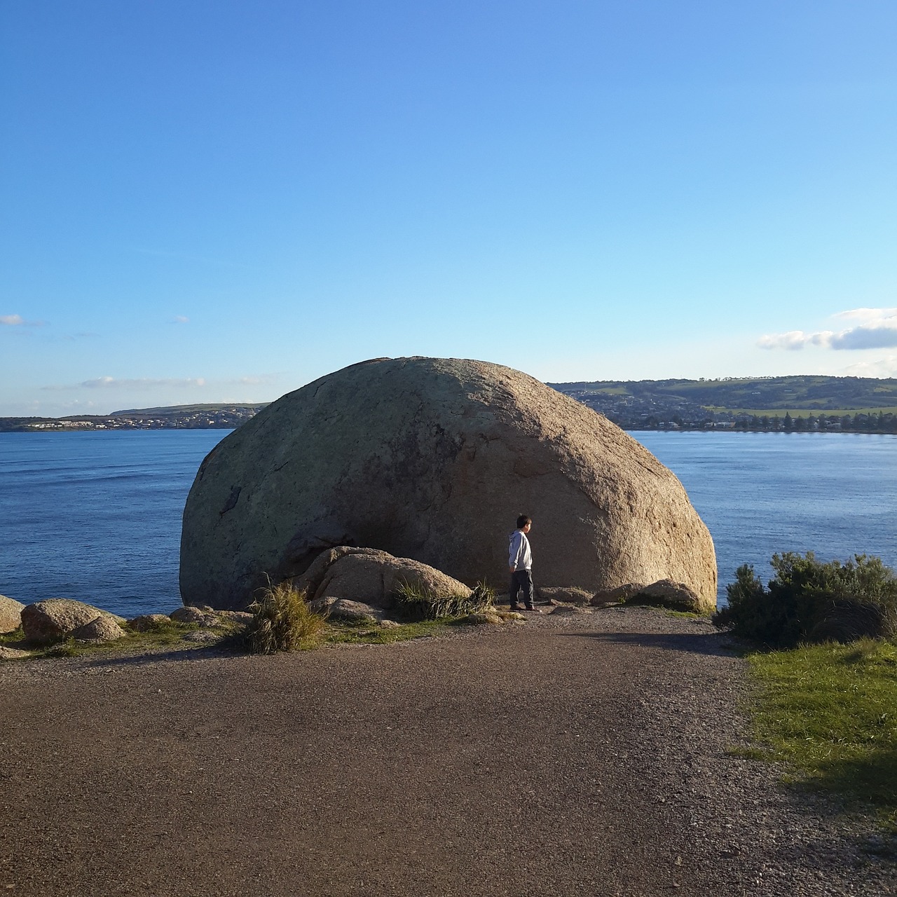 granite island south australia rock free photo