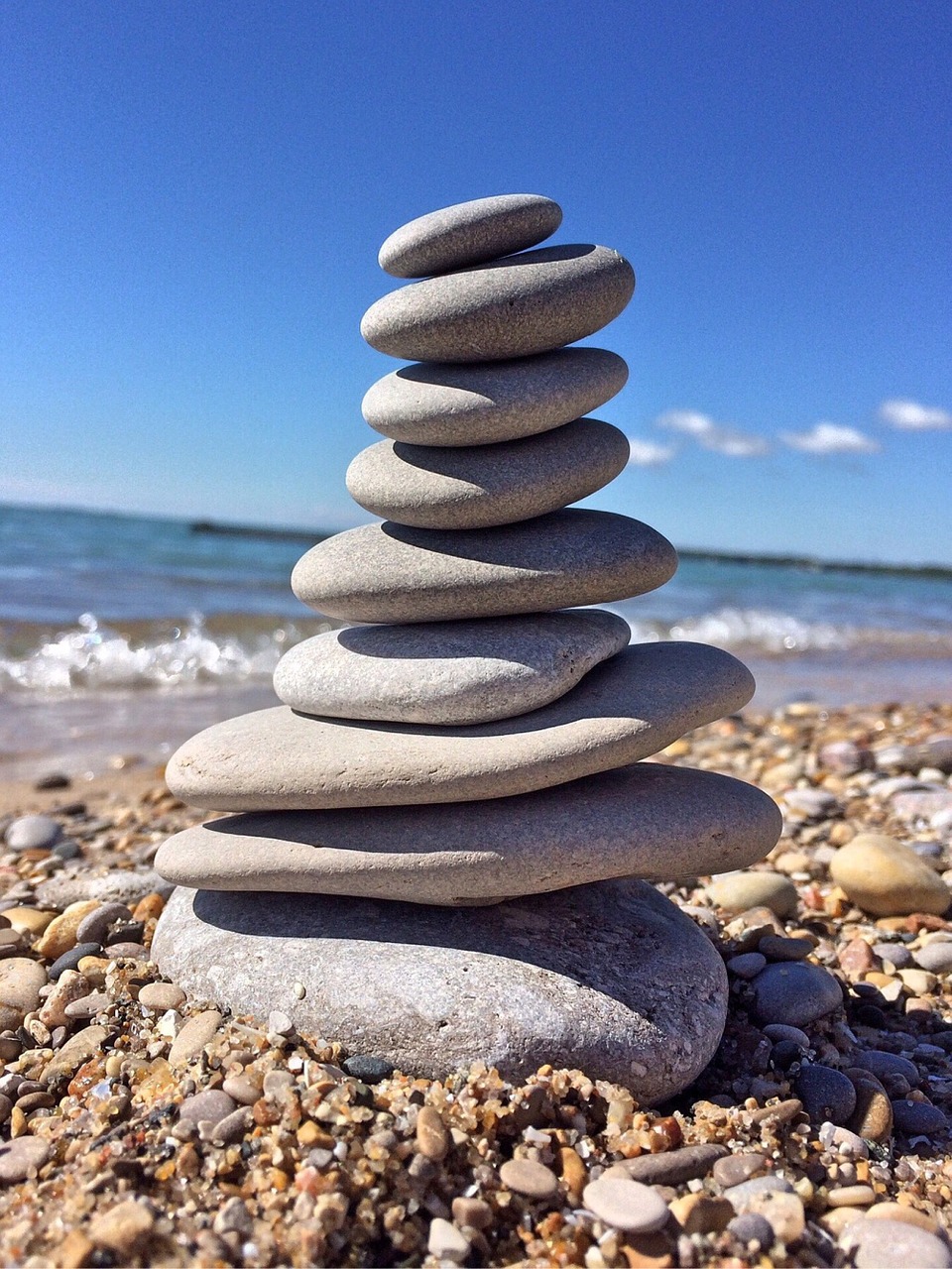 rock stack balance free photo