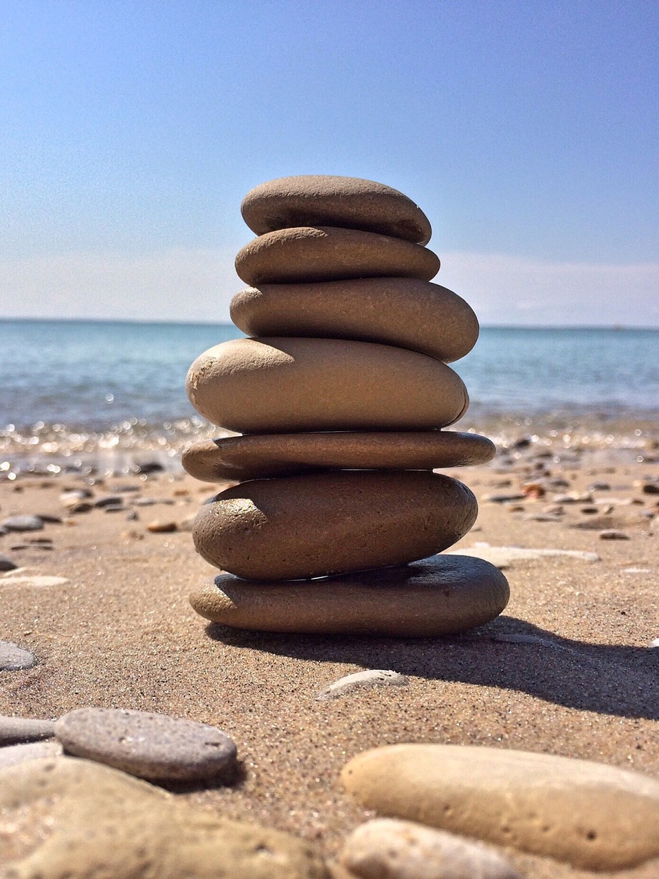 rock balance stone free photo