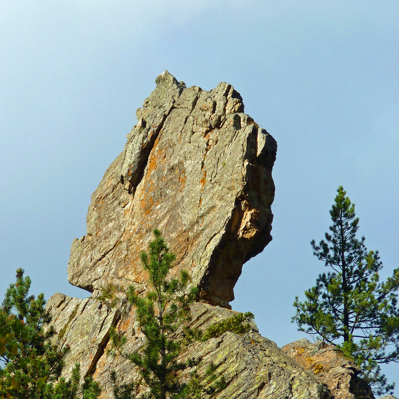 rock art mountain free photo