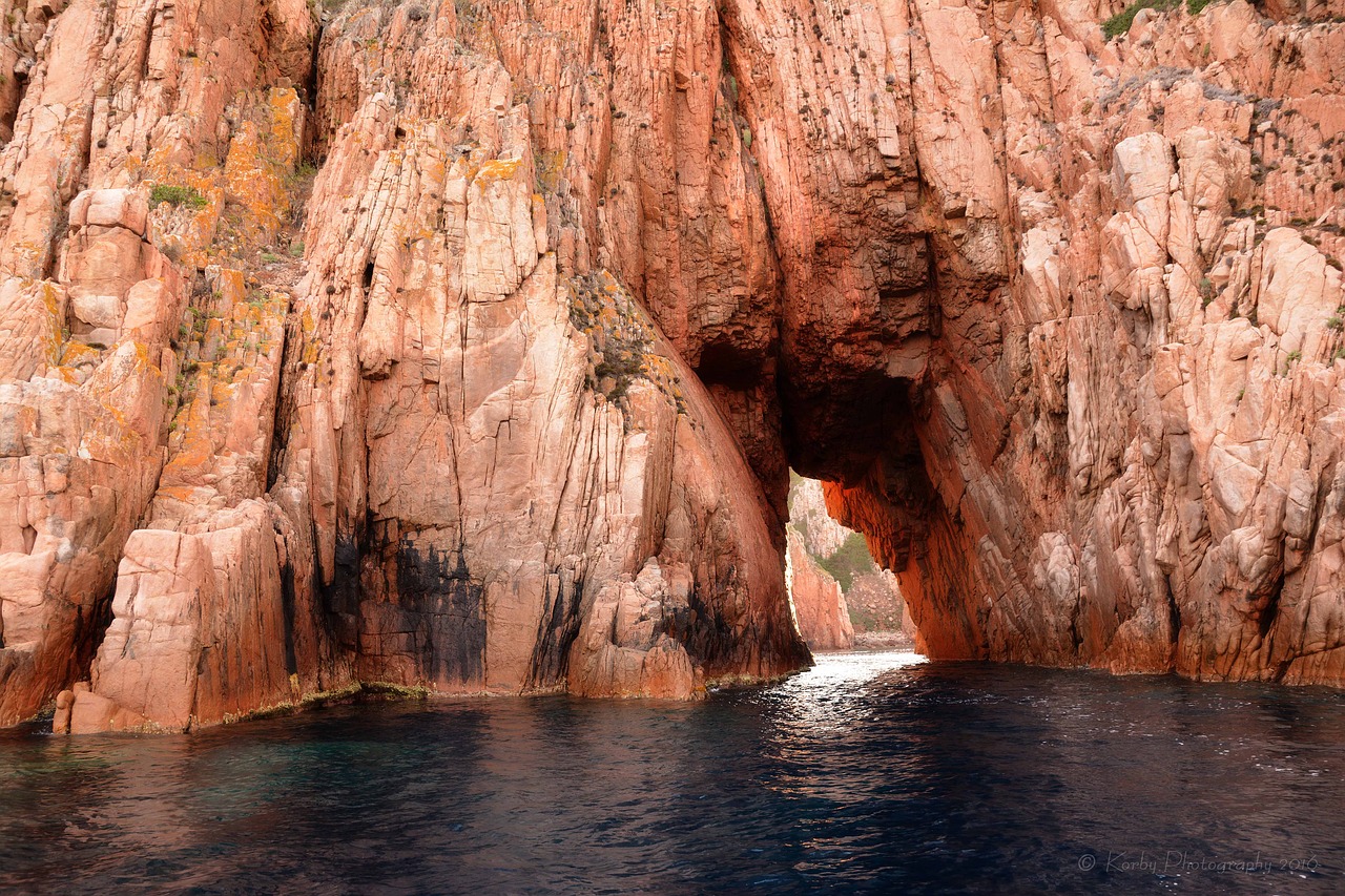 rock cave water free photo