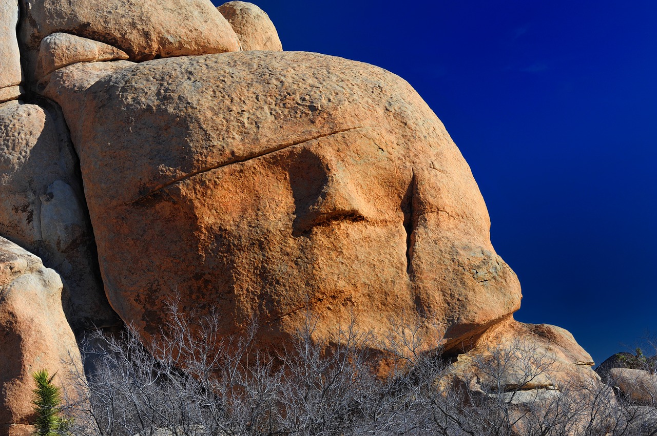 rock desert nature free photo