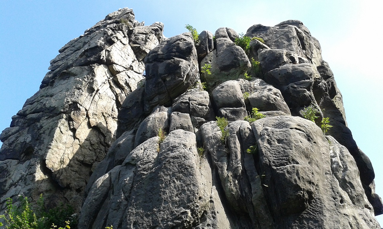 rock climb sand stone free photo