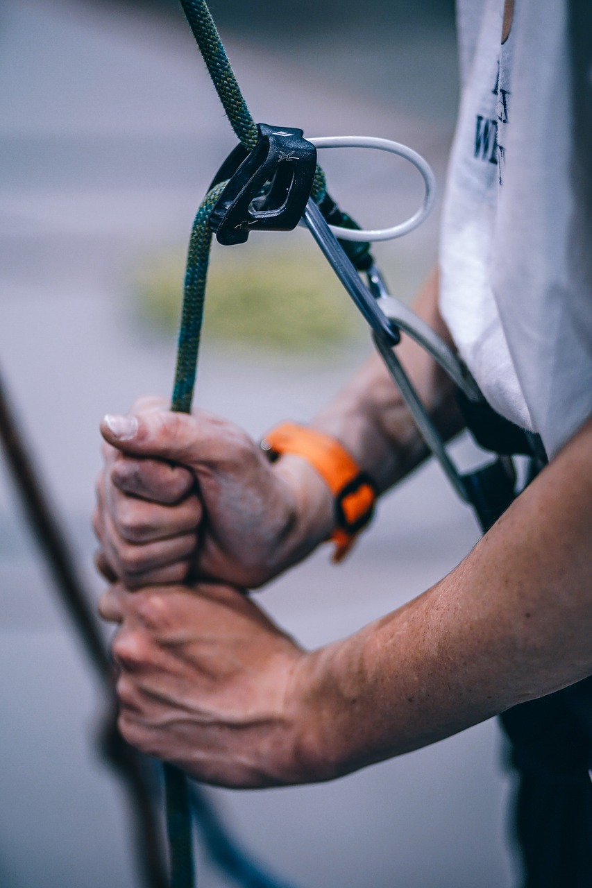 rock climbing equipment free photo