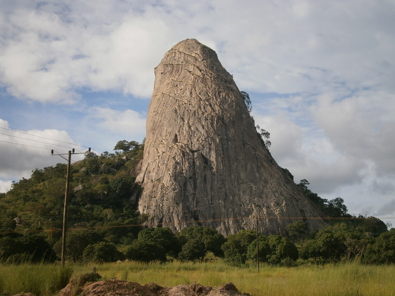 rock mount mozambique free photo