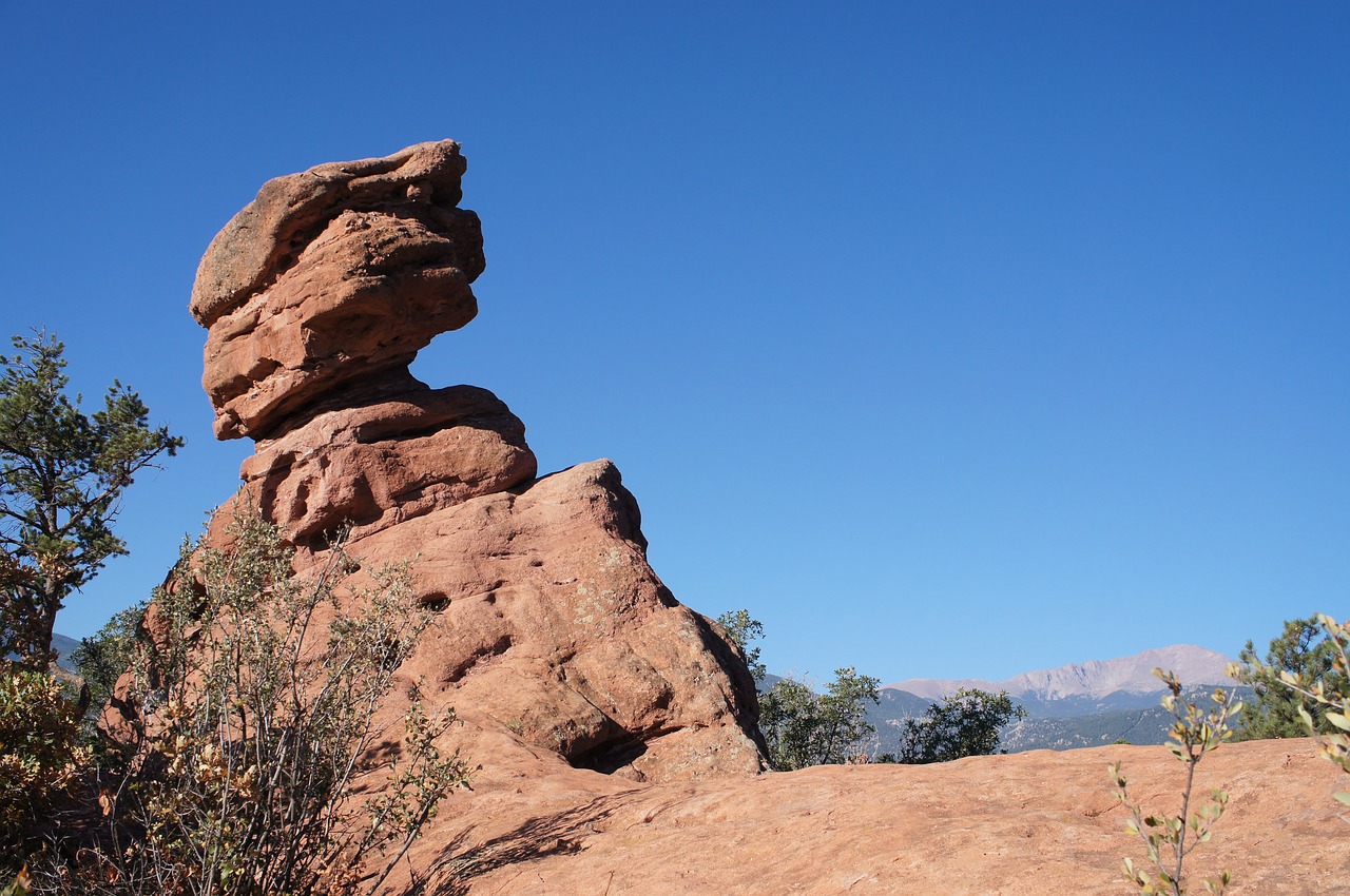 rock sky travel free photo