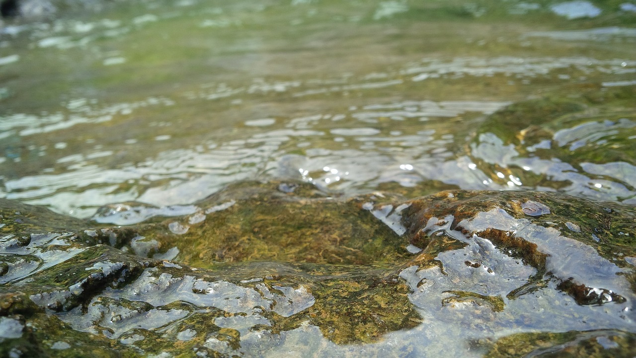 rock  water  waterfall free photo