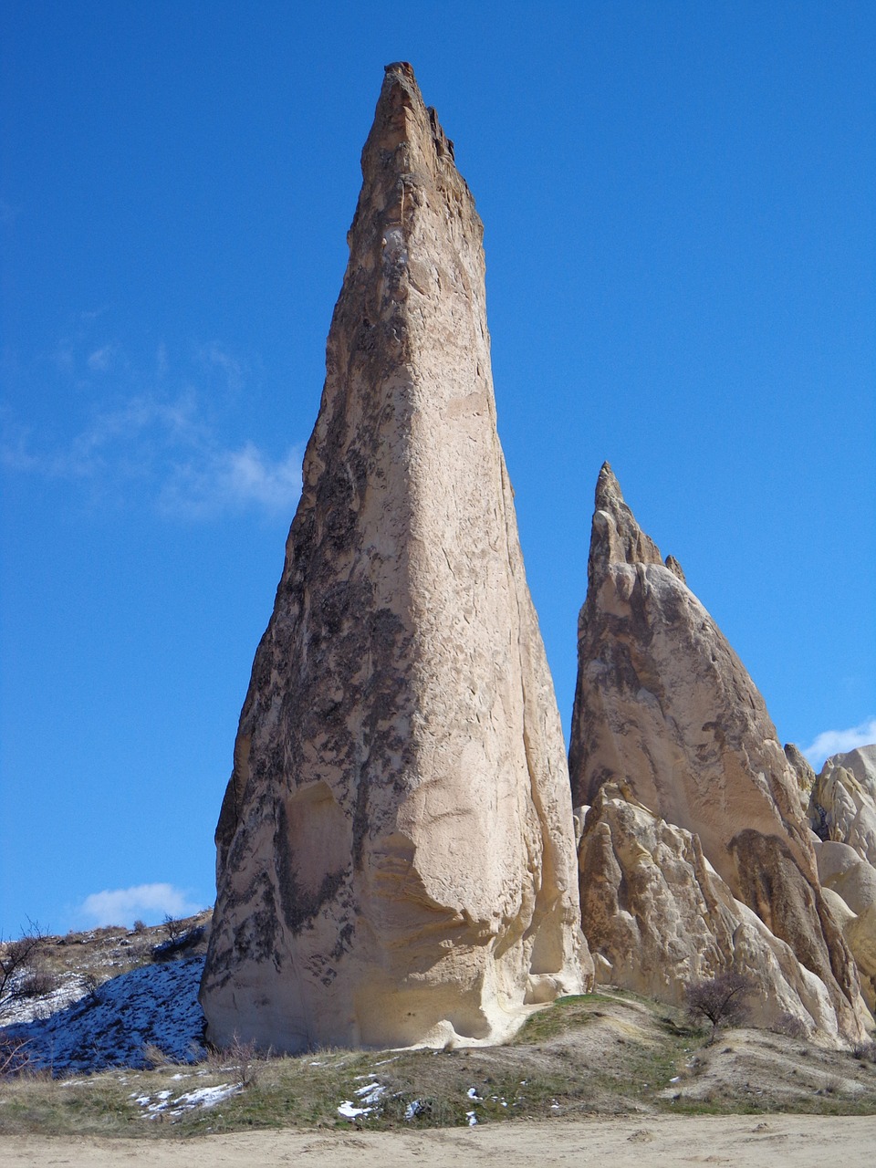 rock cappadocia rocky towers free photo