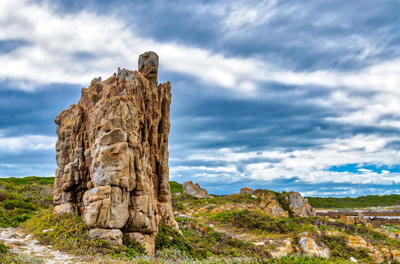 rock  stone  sky free photo