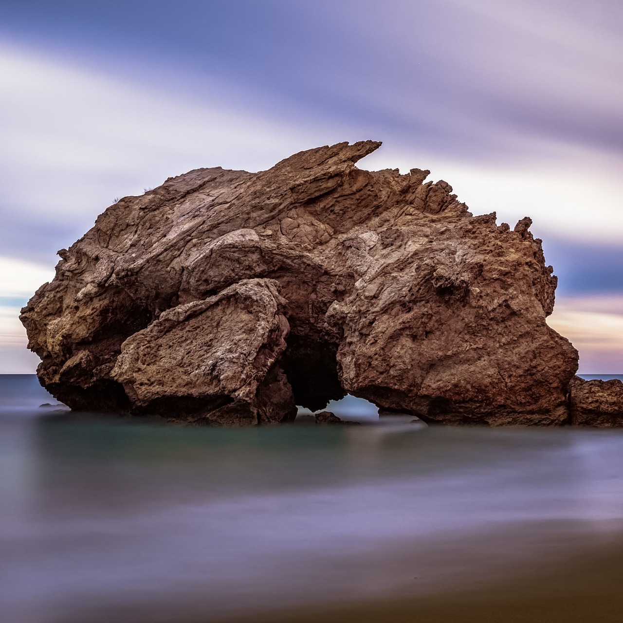 rock  stone  beach free photo