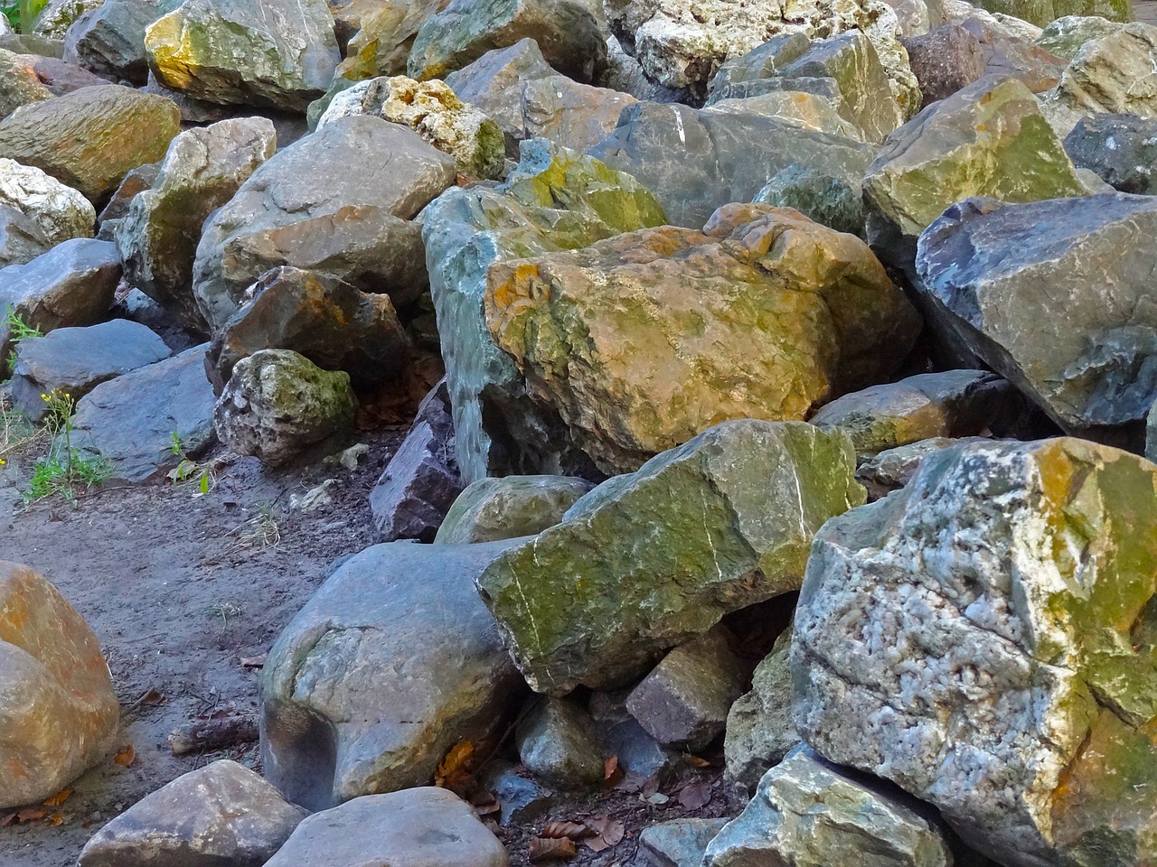 rock stones shore protection free photo