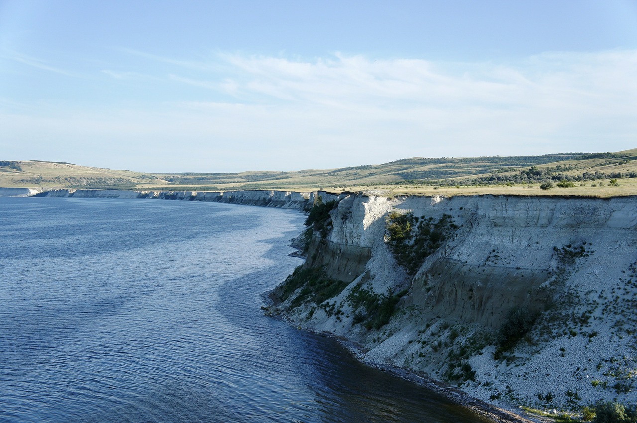 rock beach river free photo