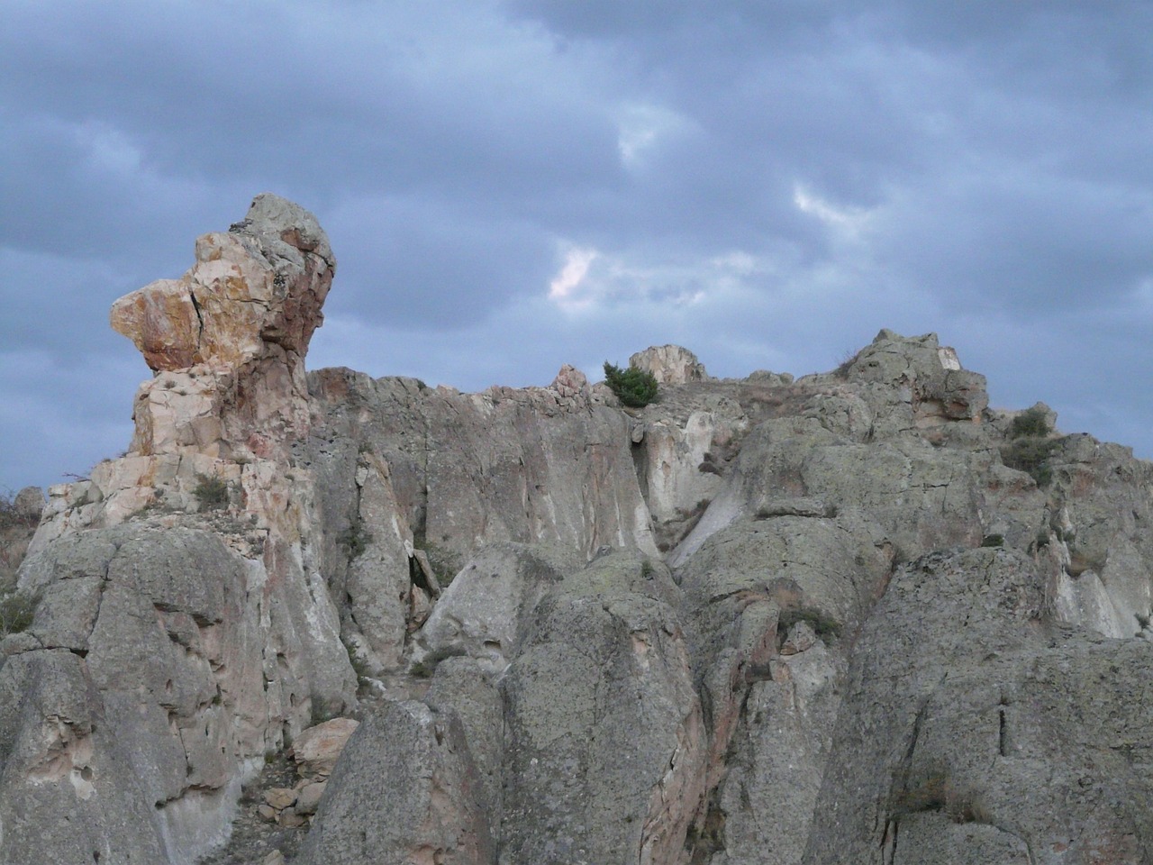 rock cliff limestone free photo