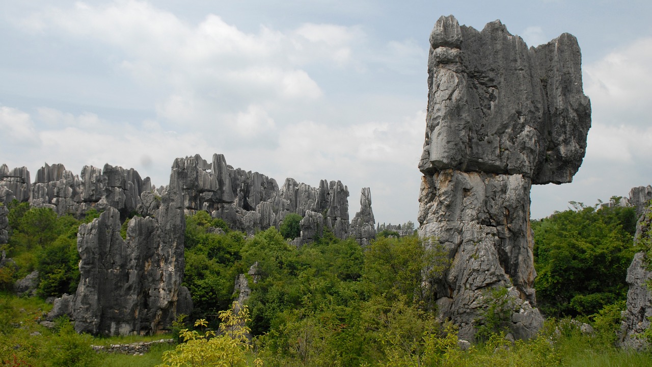 rock cliff china free photo