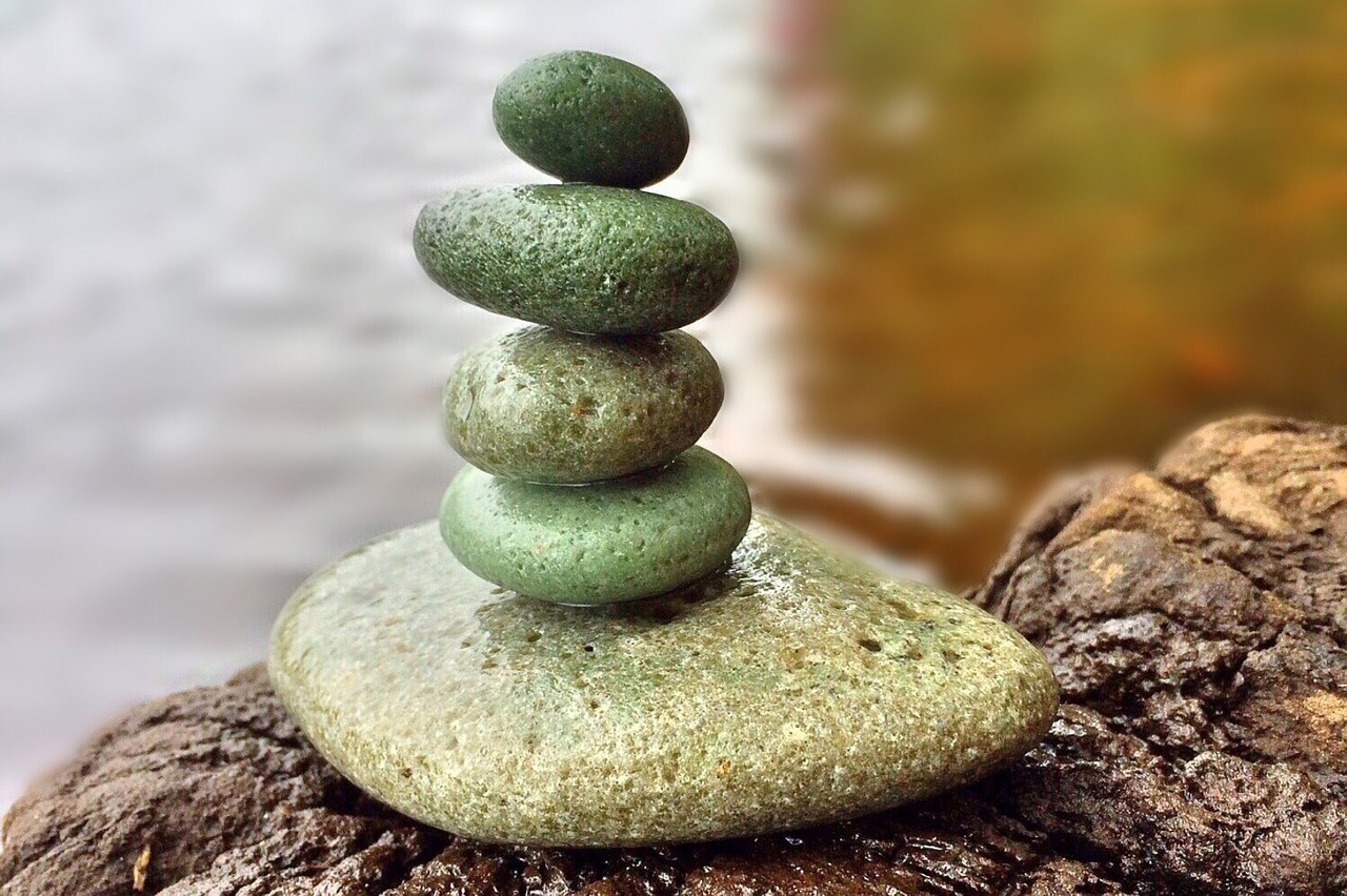 rock stack balance free photo