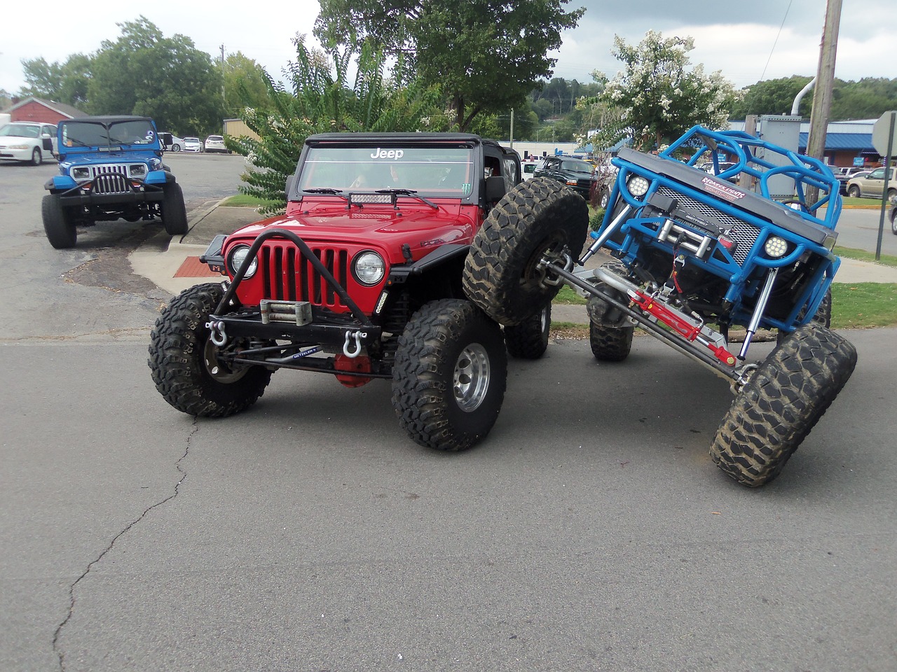 rock climbing jeep free photo