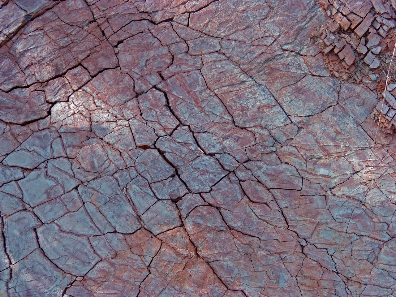 rock sandstone cracks free photo