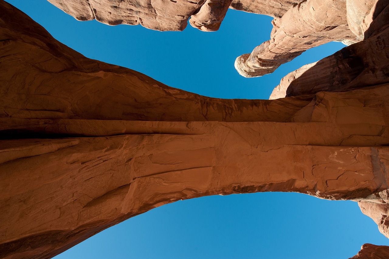 rock arch landscape stone free photo