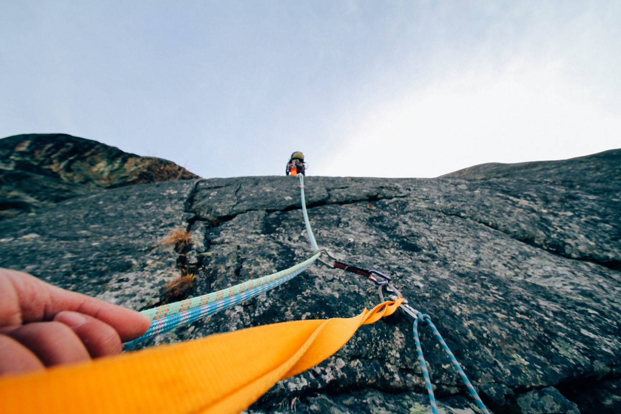 rock climbing protection climber free photo