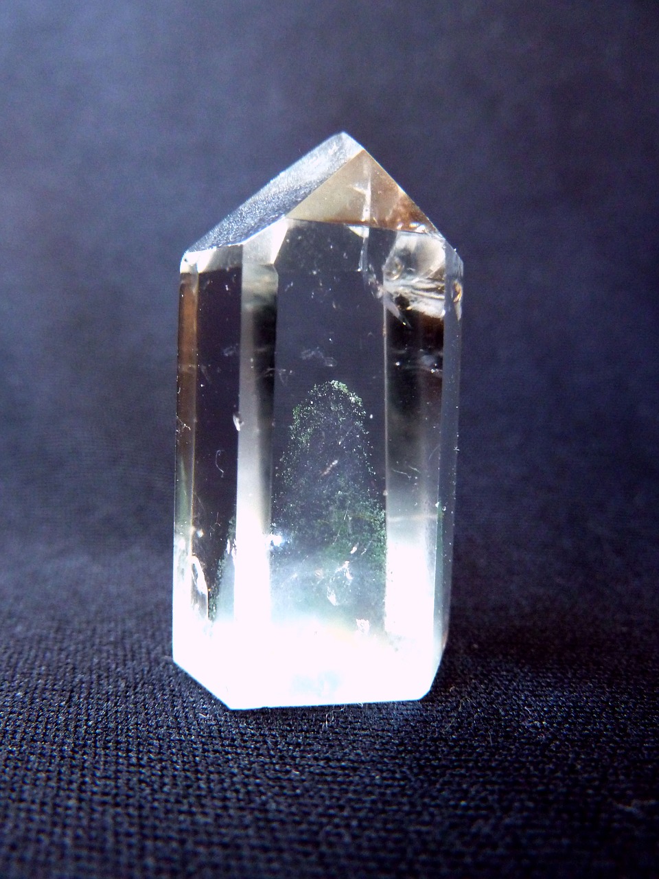 rock crystal glassy green free photo
