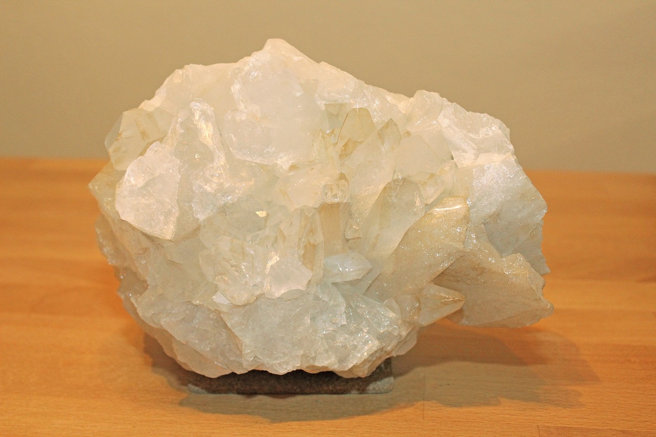 rock crystal crystal gem free photo