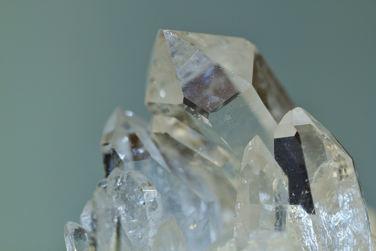 rock crystal crystal semi precious stone free photo