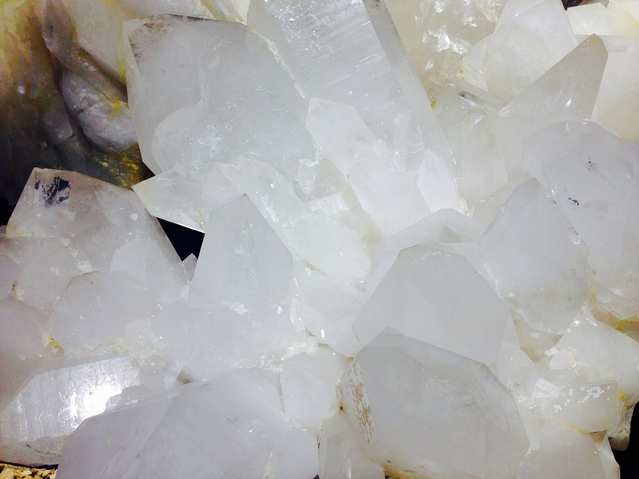 rock crystal semi precious stone stones free photo