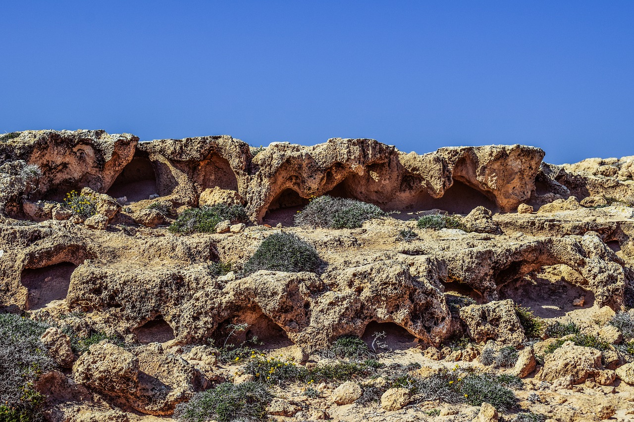 rock formation erosion geology free photo