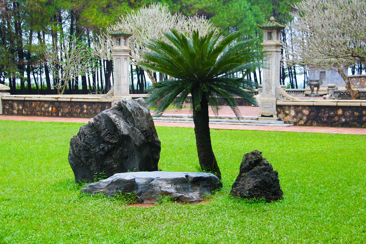 rock garden japanese zen free photo