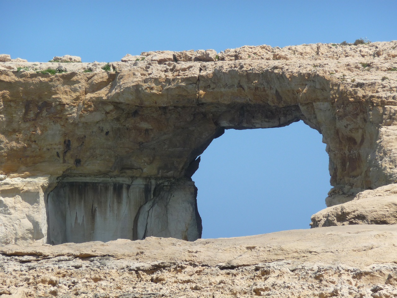 rock gate rock arch rock bridge free photo