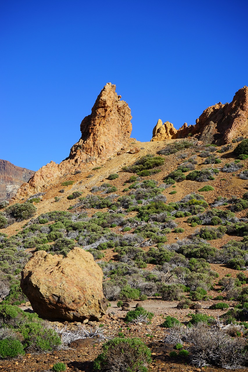 rock needles rock rocky towers free photo