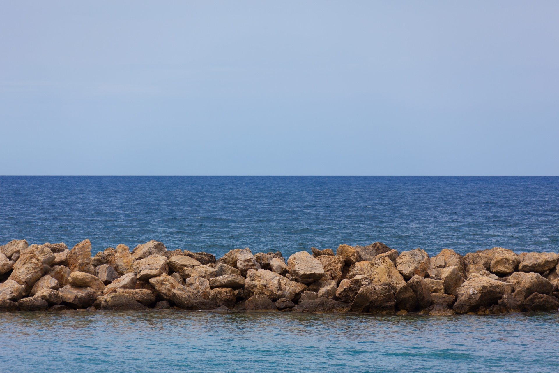 background beach blue free photo