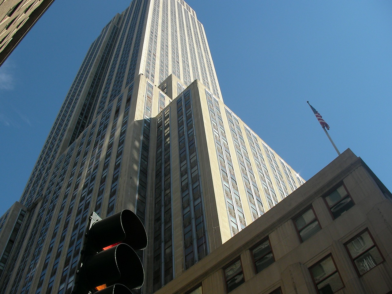 rockefeller center usa new york free photo