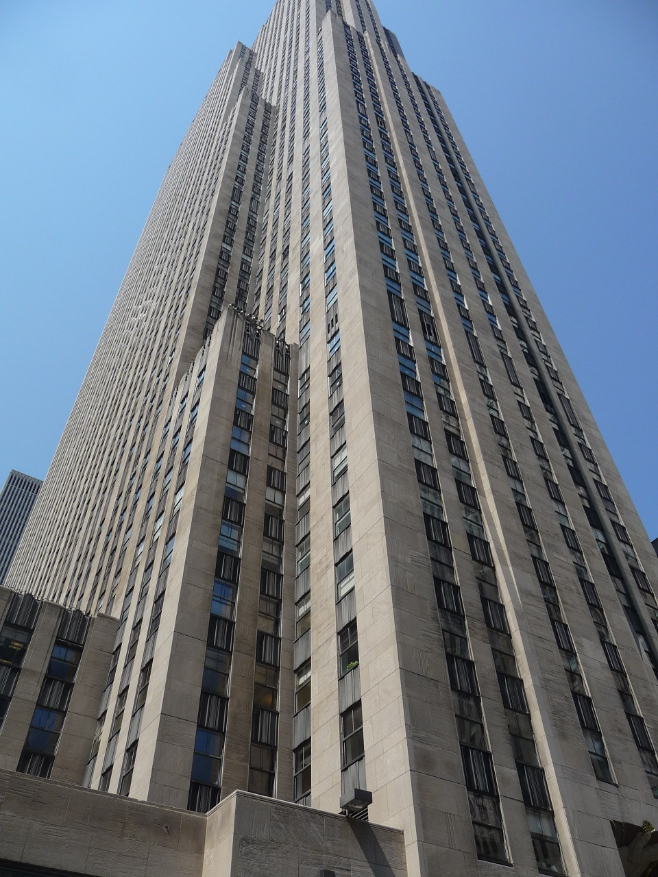 rockefeller center building new york free photo