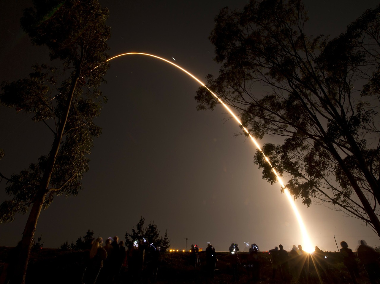 rocket launch california free photo