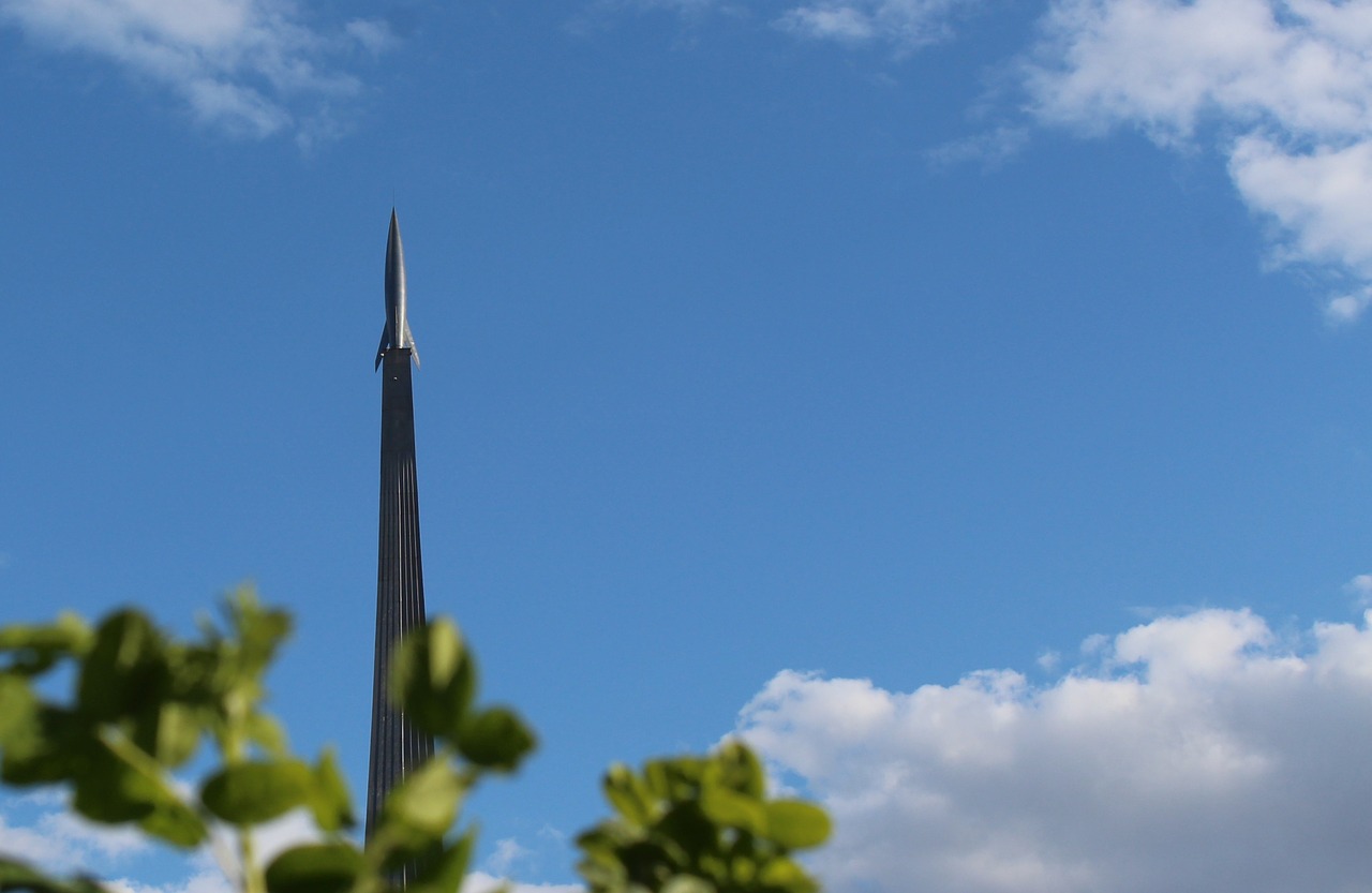 rocket monument launch free photo