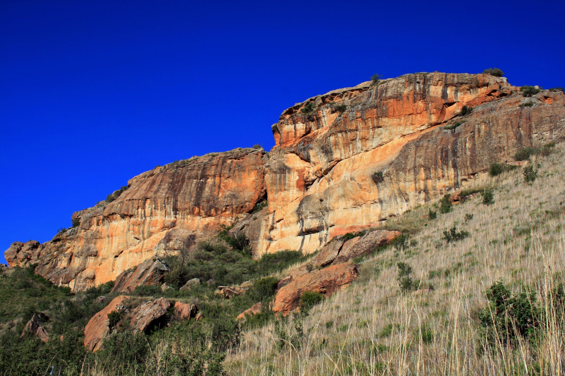 hill butte rock free photo