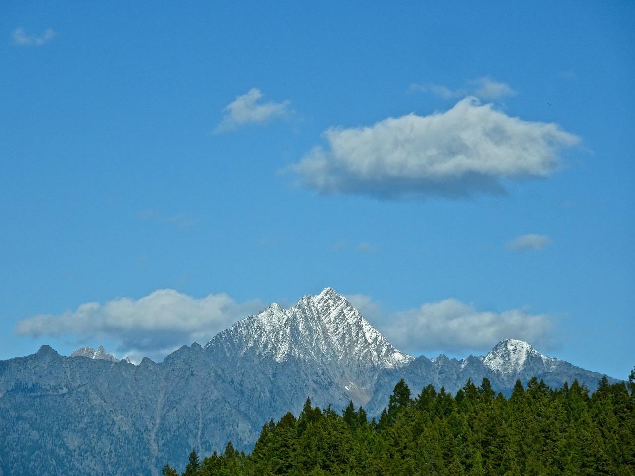 rockies landscape mountain free photo