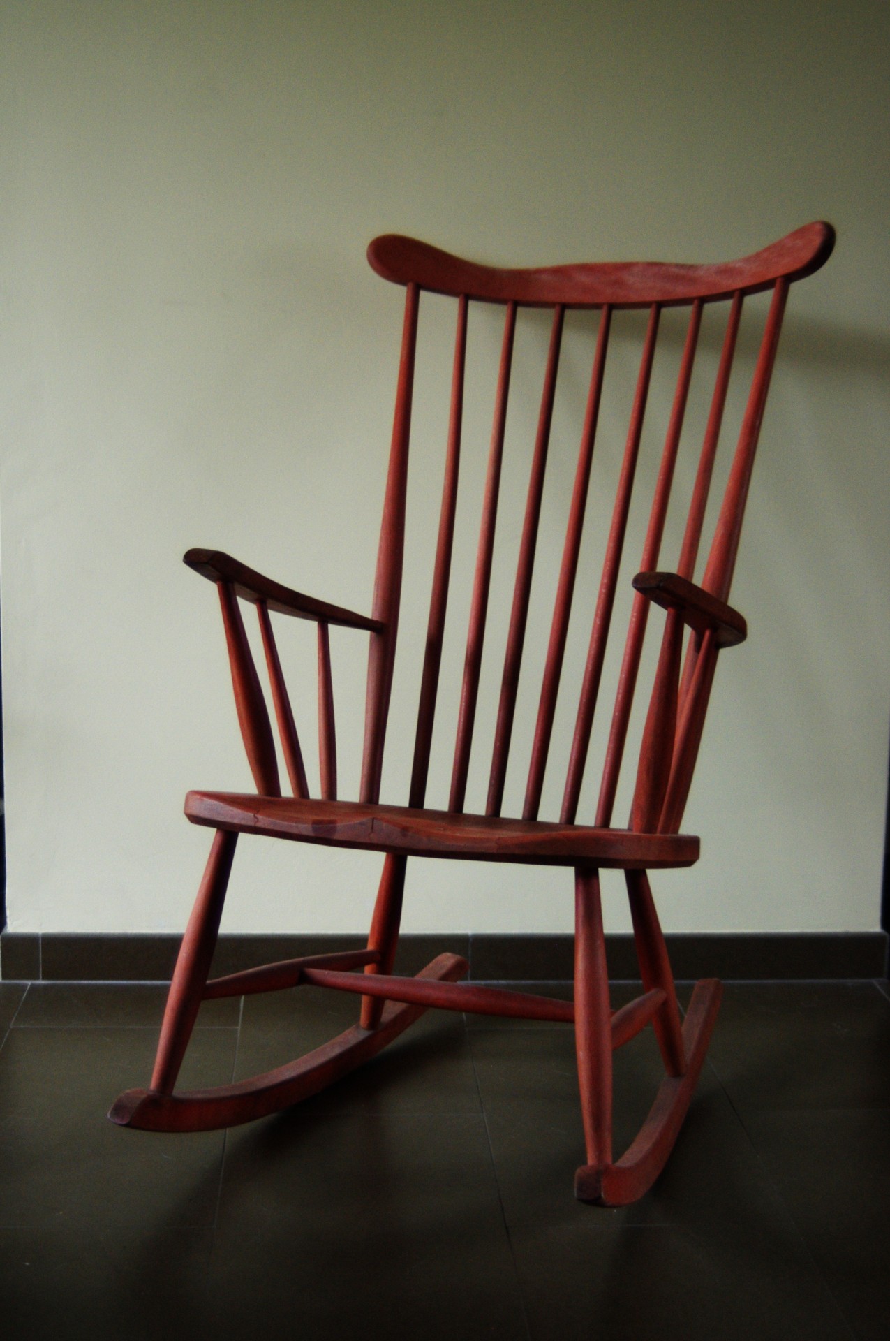 wood rocking chair chair free photo