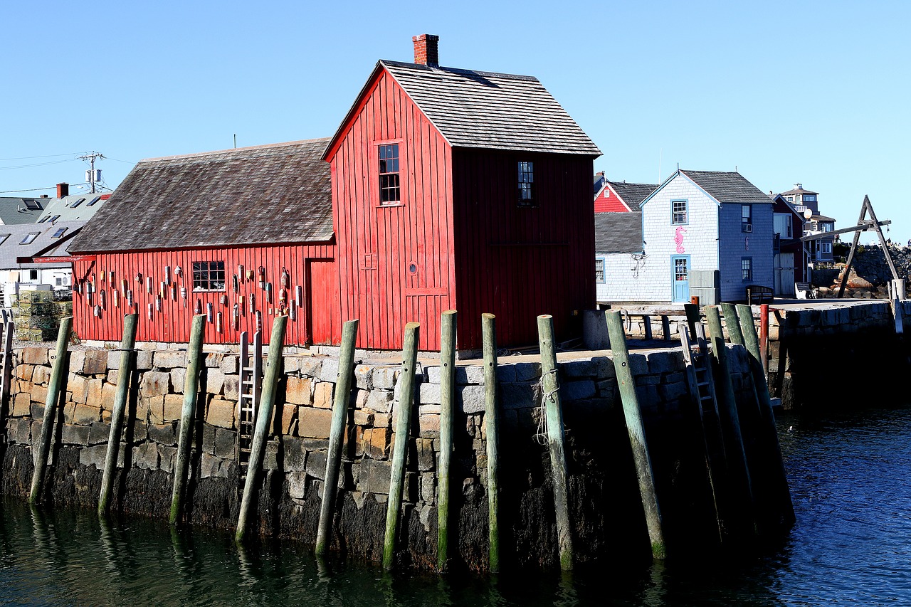 rockport massachusetts fisherman shack free photo